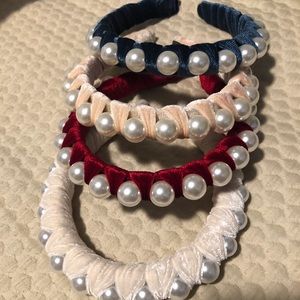 Diadema hecha a mano con piedra hermosa